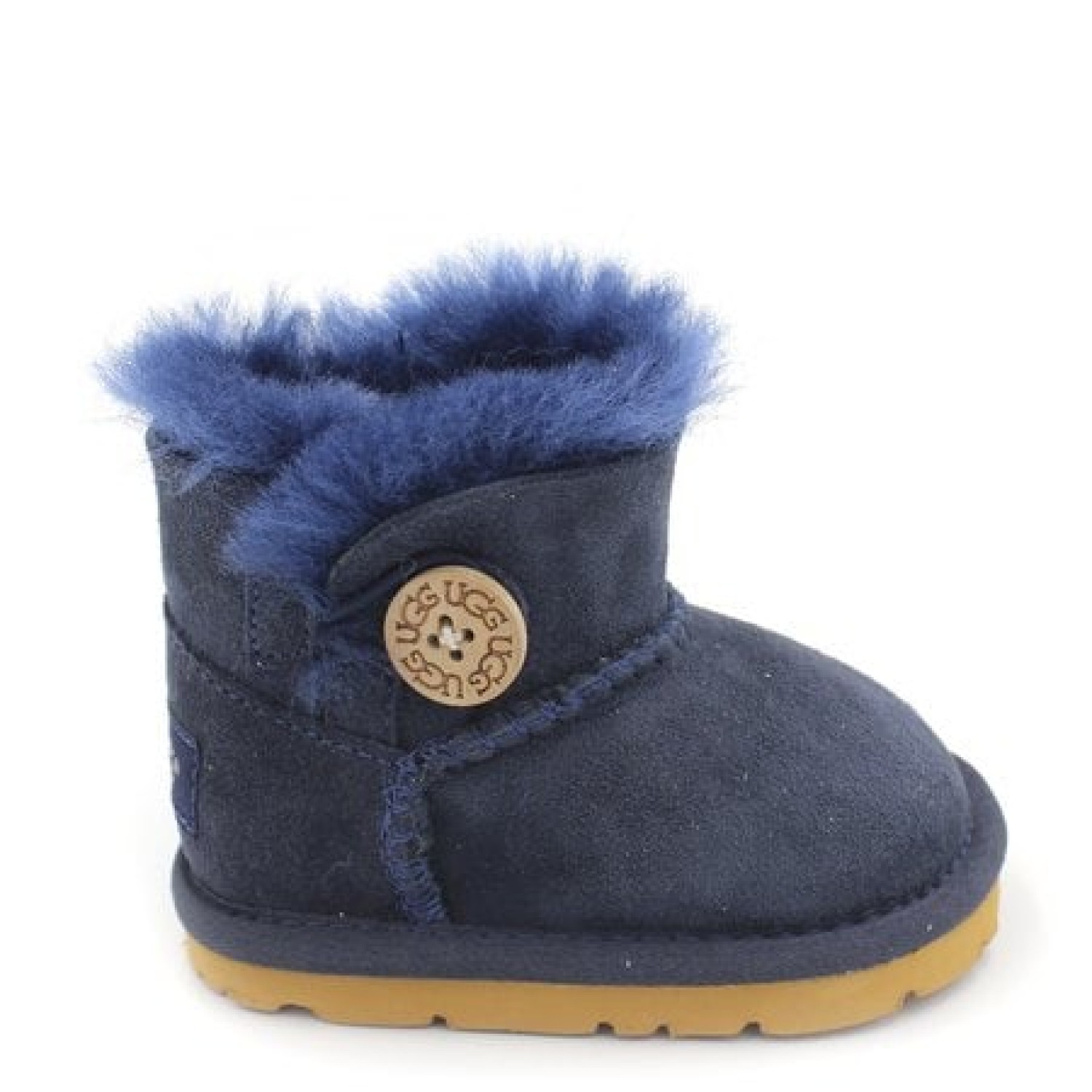 UGG Kids Bailey Button Mini Navy